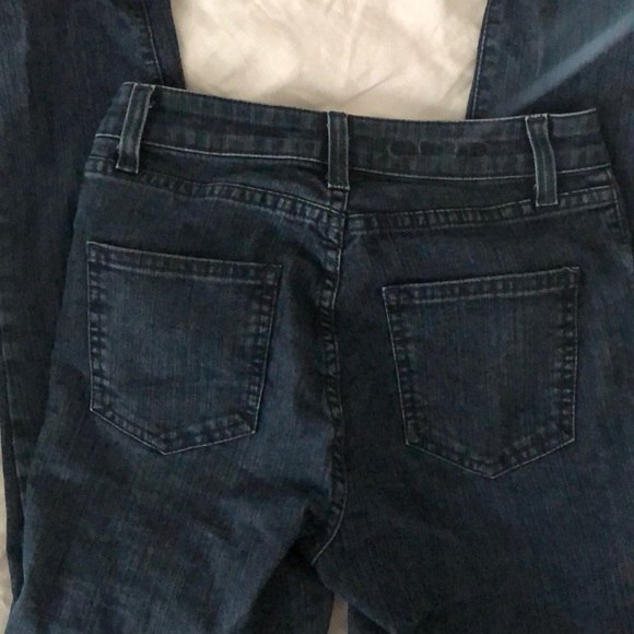 High rise LF Carmar dark blue crop jeans - Picture 4 of 4